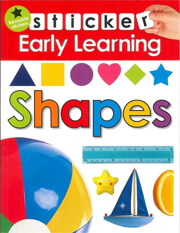 ปกหนังสือ Shapes (Sticker Early Learning)