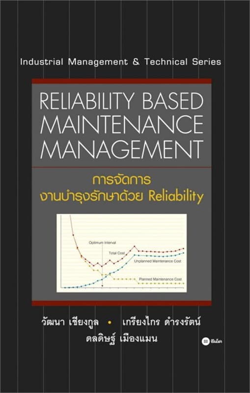 ปกหนังสือ การจัดการงานบำรุงรักษาด้วย Reliability