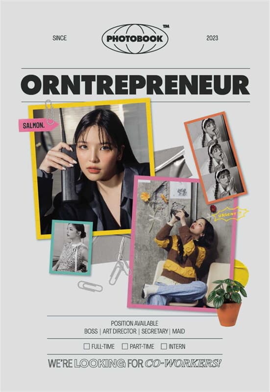 ปกหนังสือ ORNTREPRENEUR (ปกแข็ง)